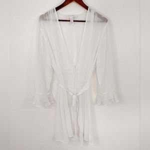 Oscar de la Renta Pink Label Robe Peignoir Size  Large